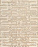 PERMISSION WHITE TAUPE 8X10