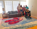 Burritt Bros. X Canuck Place Hospice "Butterfly" Rug